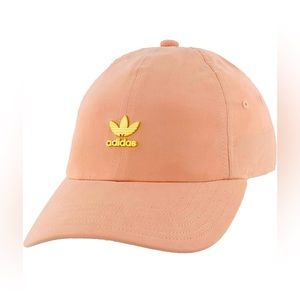 Adidas women’s metal logo relaxed fit cap